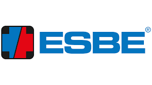 ESBE logo for mixing valves, heating controls and spare parts