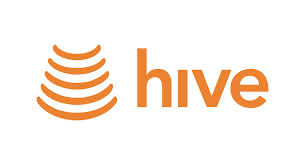 Hive logo for smart thermostats, heating controls and spare parts