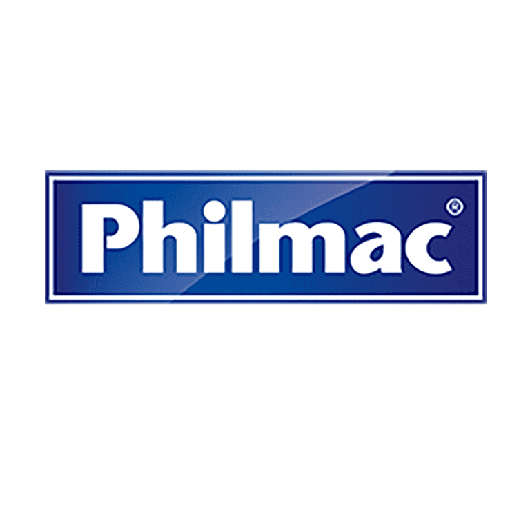 Philmac logo for plumbing fittings, pipe connectors and spare parts