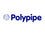 Polypipe logo for plumbing systems, drainage solutions and spare parts