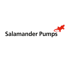 Salamander Pumps logo for shower pumps, water boosting systems and spare parts