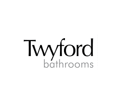 Twyford Bathrooms logo in black and grey text